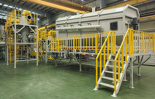 鋰電池?zé)峤饣厥丈a(chǎn)標(biāo)準(zhǔn)線